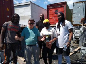 Loading container for Ivory Coast