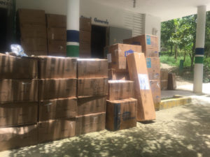 Supplies sent to St Joseph Clinic