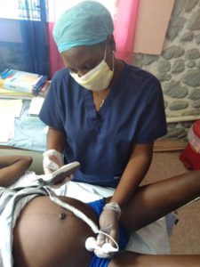 Midwives working in St Joseph Clinic