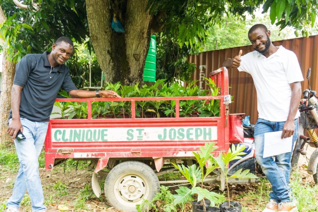 Saplings to be sent to the villages for the CHW (Community Health Workers)