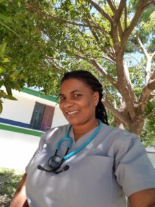 Oldine Lucien, St. Joseph Clinic Nurse