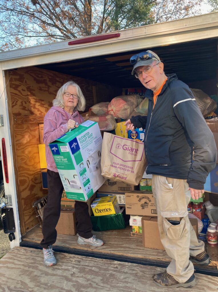 Packages For RockLick Pantry Holiday Giving