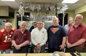 The United Methodist Men (UMM) cooked and served a delicious dinner.